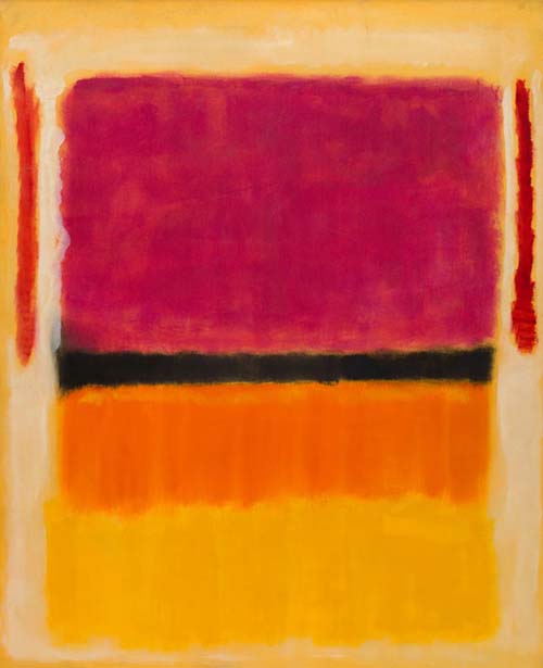 Abstract Expressionism in colors by Mark Rothko